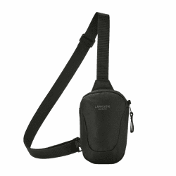 LARKSON Brusttasche Herren & Damen - Nils - Anti Diebstahl Umhängetasche für Reise, Festival, City - Kleine Crossbody Bag mit Platz für Handy, Schlüssel, Geldbörse Schwarz Angebot bei HelloDeals