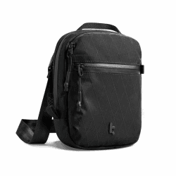 tomtoc X-Pac Umhängetasche für Damen & Herren – RFID-Schutz, Diebstahlsichere Sling Crossbody Bag, Sicherheits-Reißverschluss, Für Reise & Alltag, Mehrere Fächer für 4-6 Pässe, Smartphone, Pocket 3 X-pac Schwarz Angebot bei HelloDeals