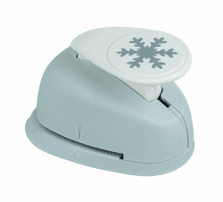 Rayher Hobby 69011000 Motivstanzer Schneeflocke, ø 2,54 cm- 1 Zoll, geeignet für Papier/Karton bis zu 200g/m², Metallisch ø 2,54 cm (1 Zoll) Angebot bei HelloDeals