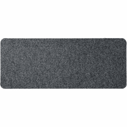 ANRO Schuhparkplatz Fußmatte rutschfest Fußabtreter Schmutzfangmatte Indoor Sauberlaufmatte schmal Abtropfmatte für Eingang Uni Grau 30 x 75 cm 30 x 75 cm Grau Angebot bei HelloDeals