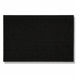 Wetterfeste Fußmatte Garten - Schwarz 40 x 60 cm - Schmutzfangmatte außen - Fussmatte leicht zu reinigen - Türmatte Plastik Borsten 1,4 cm hoch 40 x 60 cm (Rechteckig) Schwarz Angebot bei HelloDeals