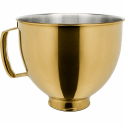KitchenAid EDELSTAHLSCHÜSSEL 4,8 L – RADIANT GOLD 5KSM5SSBRG Angebot bei HelloDeals