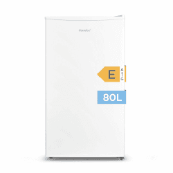 Comfee RCD80WH2(E) Kühlschrank mit Gefrierfach/ 80L Tischkühlschrank/mit 12 L Gefrierfach/ -18 °C bis -8 °C/ 4-Sterne-Gefrierschrank-Bewertung/ 137 kWh/Jahr/Einstellbare Temperaturregelung/Weiß Angebot bei HelloDeals