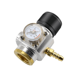 Namvo CO2 Keg Ladeger?t Edelstahl Mini Gasregler Soda Keg Co2 Regler für Soda Maker Mineralwasser Bier Soda Flasche Angebot bei HelloDeals