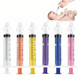 Vicloon Baby Nasendusche,6PCS Nasenspüler für Babys,10ml Wiederverwendbare Nasenreiniger,Tragbares Säuglings-Nasenreinigungsspülgerät, Bunt Nasenspüler… 6pcs-farbe Angebot bei HelloDeals
