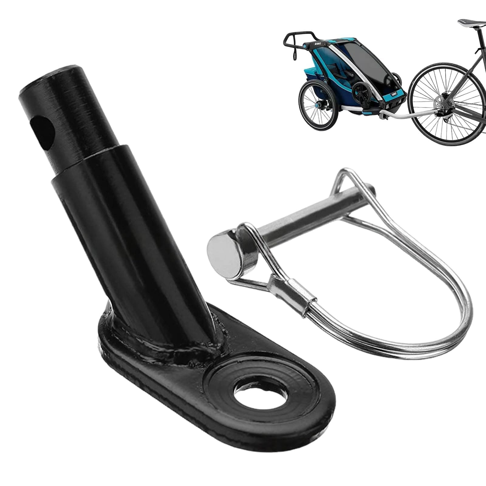Fahrradanhänger Kupplung,Croozerkupplung,Fahrrad Anhängerkupplung,Kupplung Fahrradanhänger,Fahrrad Kupplung Für Anhänger,Universal Fahrradkupplung Für Fahrrad-Kinderanhänger Kinderwagen Lastenanhänger Angebot bei HelloDeals