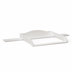 Bellabino Oti Wickelaufsatz – welliger Wickeltischaufsatz für Malm, Hemnes, Nordli Kommoden (160 cm Breite) – Aufsatz für Wickeltische mit Platzfüller in weiß, 16,5 x 74 x 160 cm (HxTxB) wellig - mit Platzhalter Angebot bei HelloDeals