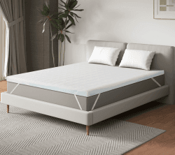 EGO Home Matratzen Topper 180x200 cm, 7cm Höhe Matratzentopper mit Schaumstoff von 7 Zonen Schneiden, Öko-TEX Zertifiziert, Matratzenauflage 180x200cm für Boxspringbett Matratze Schlafsofa 7cm Höhe-härtegrade H2 180x200 cm Angebot bei HelloDeals