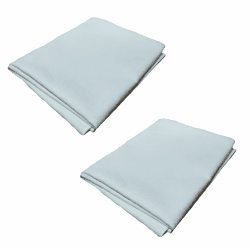 2er Set wasserdichte Matratzenauflage (70 x 140 cm) Molton Inkontinenzschutz 100% wasserdicht Weiß Angebot bei HelloDeals