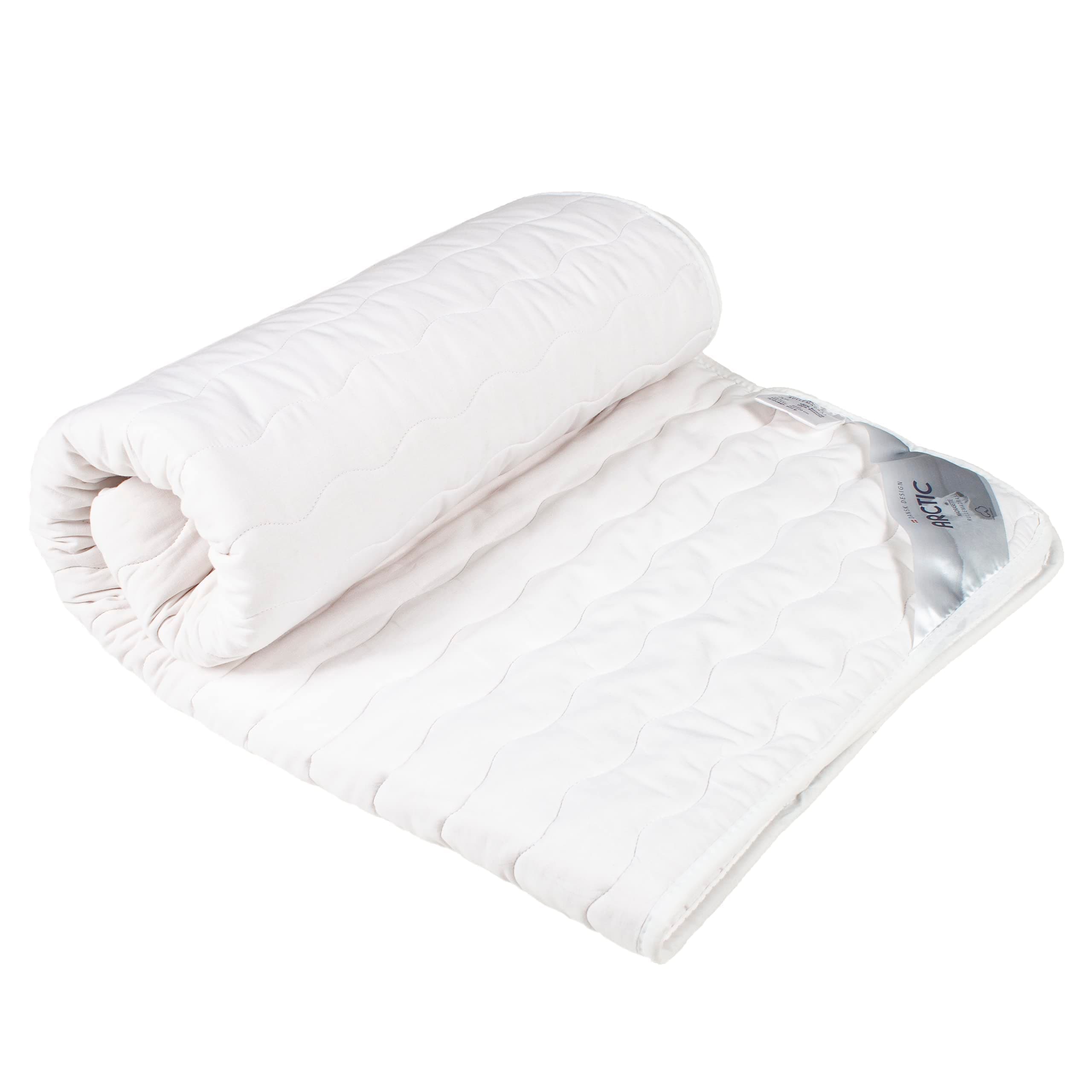 ARCTIC Matratzenschoner 180 x 200 cm - Hochwertiges Steppunterbett zum Schutz der Matratze - aus Reiner Baumwolle, Oeko-TEX Standard 100, Weiß Angebot bei HelloDeals