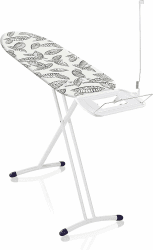 Leifheit Bügelbrett Air Board Express L Solid ideal für eine Dampfstation, Bügeltisch mit Baumwollbezug, Dampfbügelbrett mit ultraleichter Bügelfläche Angebot bei HelloDeals