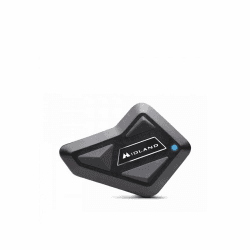 Midland BT Mini Single C1410, Bluetooth-Kommunikationssystem für Motorradfahrer, Helm-Headset mit Geräuschunterdrückung, Bike-to-Bike Kommunikation, Navigations- und Musik, 500 m, bis zu 3 Personen Einzeln Angebot bei HelloDeals