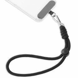 Amabro Handykette Kurz, Universelles Schlüsselband, Verstellbares für Handgelenk Die Meisten Phones Anti Verlust Handyband Mit Ultradünnem Patch Schwarz Angebot bei HelloDeals
