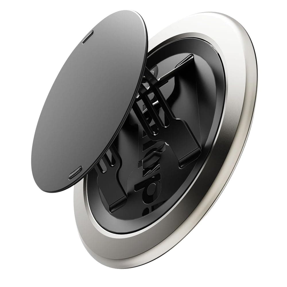 OhSnap 4 Luxe Handyhalterung – Ultraflacher Magnetischer Handy-Ringhalter für MagSafe, kabelloses Laden ohne Abnehmen, mehrere Griffpositionen, kompatibel mit iPhone MagSafe Zubehör Stein Angebot bei HelloDeals