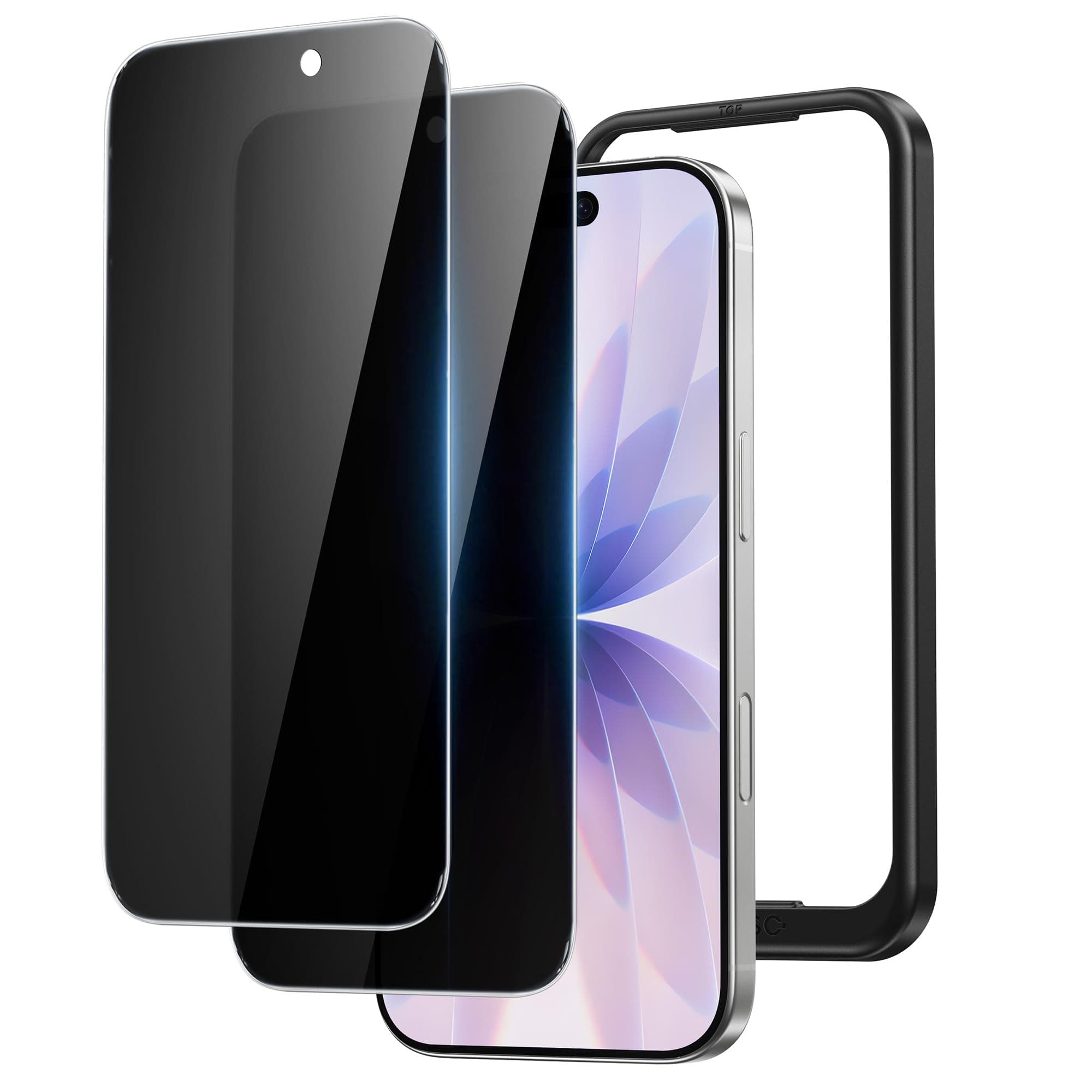 NIMASO für iPhone 17 Panzerglas Privacy 6.3-Zoll, 2er Pack 9H Härte Anti-Spy Schutzfolie Militärgrad Splitterfest, Kratzfest, mit einfachem Installationswerkzeug iPhone 17 6.3 inch Angebot bei HelloDeals