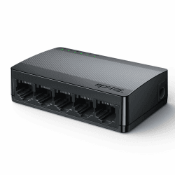Tenda SG105 LAN Switch 5 Port Gigabit Switch Mini Netzwerk Switch, LAN Hub, LAN Verteiler (Plug-and-Play Ethernet Switch, Lüfterlos, Unmanaged, Schwarz) 5-Port｜Mini Angebot bei HelloDeals