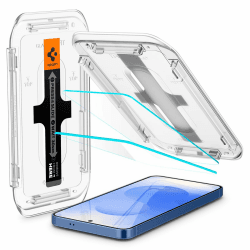 Spigen Glas.tR EZ Fit Schutzfolie kompatibel mit Samsung Galaxy S25, Galaxy S24, 2 Stück, Kratzfest, Kristallklar, 9H Härte Folie Galaxy S25/S24 Angebot bei HelloDeals