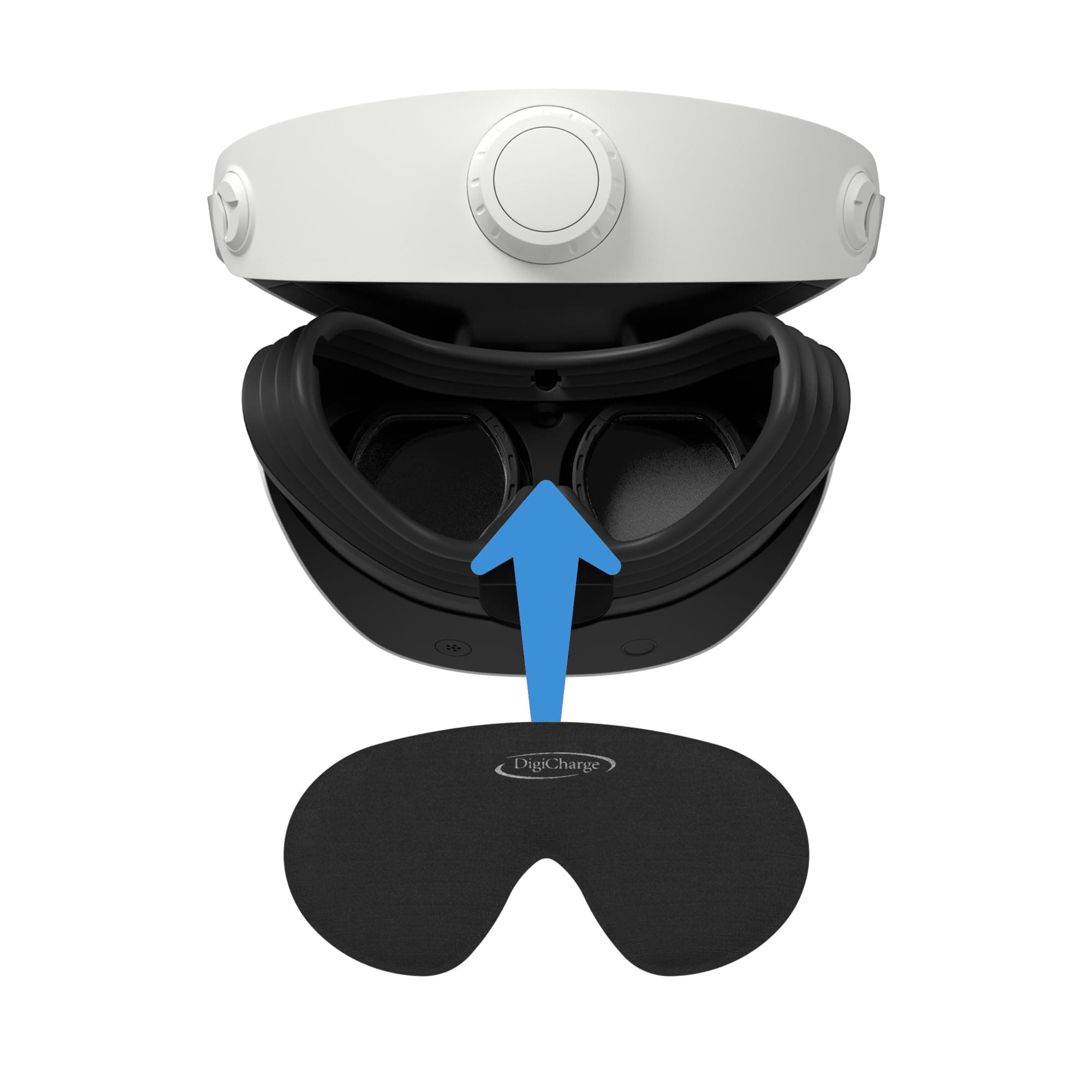 Digicharge Objektivschutz Objektivabdeckung für PS VR2, PS VR 2 Linse Kappe, PSVR2-Schutz, staubdicht und Kratzfest, 14 mm Dicker Schaumstoff, schützt alle vor Staub, einschließlich Sensor Angebot bei HelloDeals