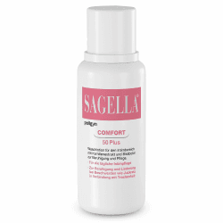 SAGELLA poligyn - Comfort 50 Plus: Intimwaschlotion mit Kamillenextrakt und Bisabolol, Intimpflege ab der Menopause, 500 ml 500 ml (1er Pack) Angebot bei HelloDeals