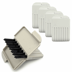 DIREKT CeruStop Cerumenfilter - Filter Für Hörgeräte - 1,3 mm Durchmesser - Für Viele Phonak, Widex & Signia Geräte - 32 Stück - 4er Pack - Grau 4er Pack (32 Filter) Angebot bei HelloDeals