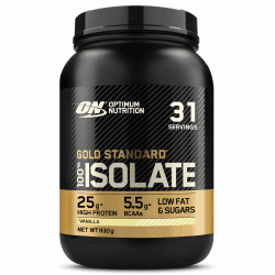 Optimum Nutrition Gold Standard 100% Whey Proteinisolat Pulver, Geschmack Vanilla, 930g, 31 Portionen Vanille Angebot bei HelloDeals