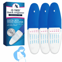 3 Stück Schwangerschaftstest Frühtest,Pregnancy Schnelles Test,Pregnancy Test,Profi Frühschwangerschaftstest,Schwangerschaft bestimmen,Basic Care Schwangerschaft 3 stück (1er Pack) Angebot bei HelloDeals