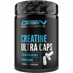 Creatine Ultra Caps - 420 Kapseln mit je 1250 mg reinem Creatin Monohydrat - Premium: Ultrafein + Mesh-Faktor von 200 - Hochdosiert 420 Stück Angebot bei HelloDeals