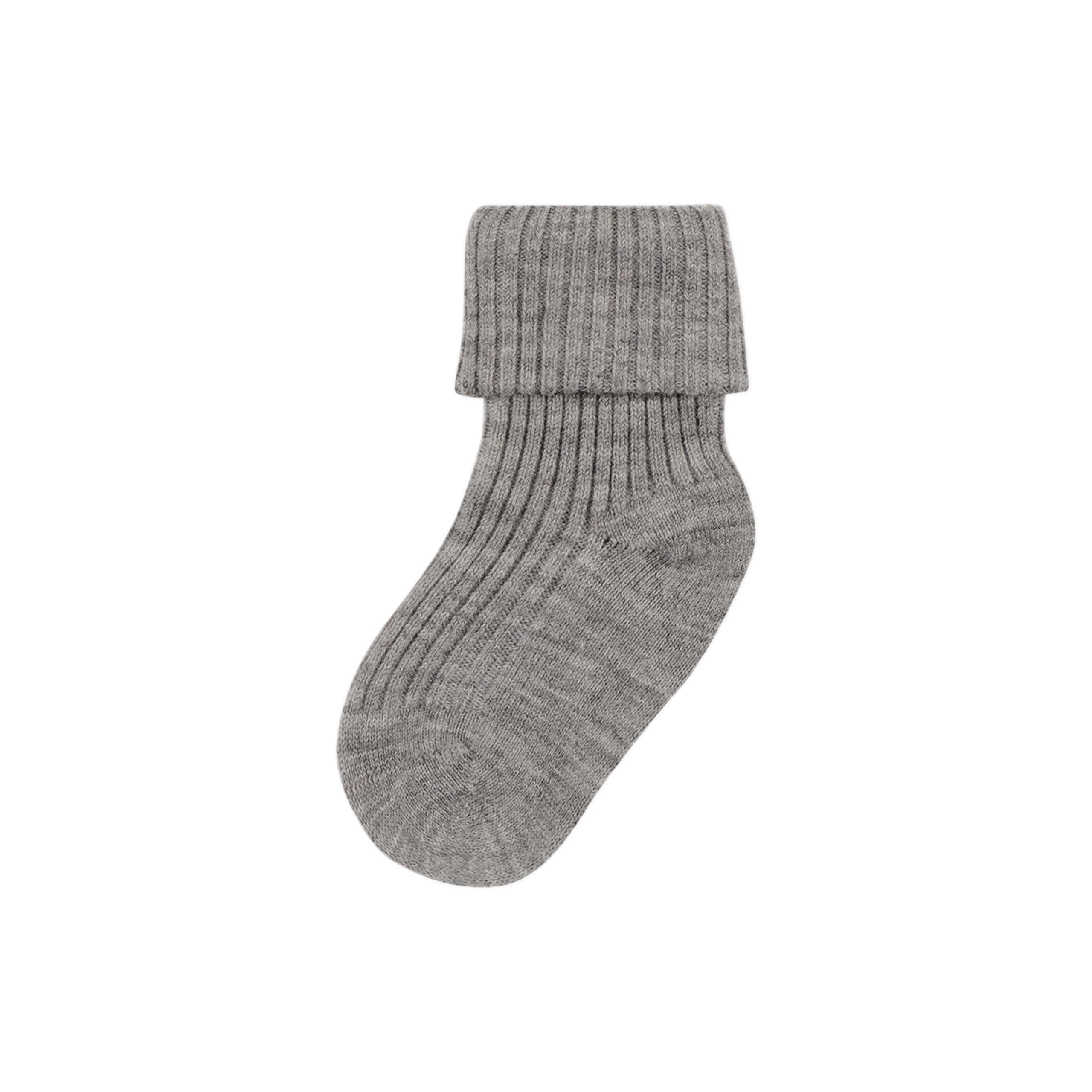 Dilling Babystrümpfe aus Bio Merinowolle 19 Grau Angebot bei HelloDeals
