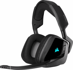 Corsair CA-9011201 Void Elite RGB Wireless PC Gaming Headset Kopfhörer Carbon (Generalüberholt) VOID ELITE Wireless Headset Schwarz Angebot bei HelloDeals