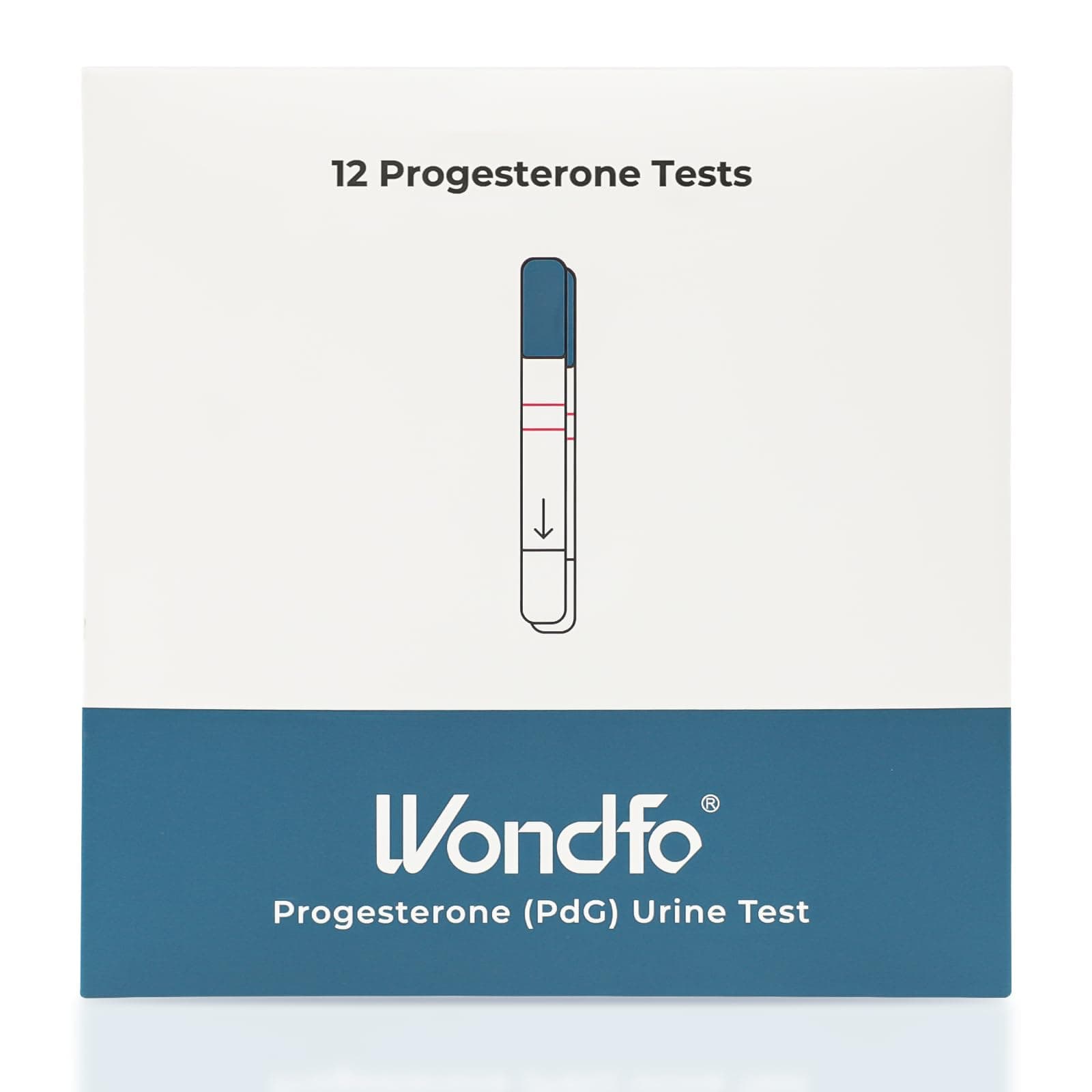 Wondfo Progesteron Test 12 PdG Teststreifen Progesteron Metaboliten Test zur Bestätigung eines erfolgreichen Eisprungs Einfacher Test zu Hause Angebot bei HelloDeals