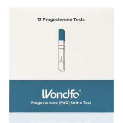Wondfo Progesteron Test 12 PdG Teststreifen Progesteron Metaboliten Test zur Bestätigung eines erfolgreichen Eisprungs Einfacher Test zu Hause Angebot bei HelloDeals