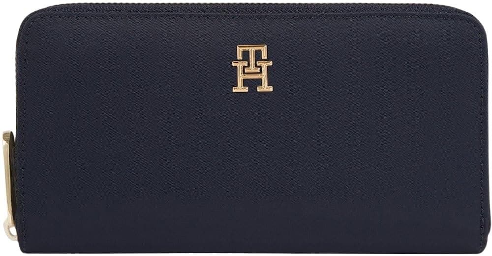 Tommy Hilfiger Damen Geldbörse Poppy Large Kartenfächer OS Blau (Space Blue) Angebot bei HelloDeals