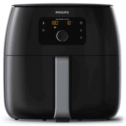 Philips Airfryer Premium XXL, 7.3L (1.4Kg), 90% Weniger Fett Mit Rapid Air Technologie, Rezepte-App (HD9650/90) Angebot bei HelloDeals