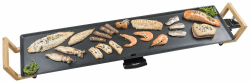 Bestron elektrischer Tischgrill, XXL Teppanyaki Grillplatte im Asia Design, Grillspaß für 8 Personen, extra große Grillfläche, 1.800 W, Farbe: Schwarz Angebot bei HelloDeals