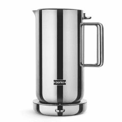 Aarke Wasserkocher aus Edelstahl mit mehreren Temperatureinstellungen, 360° drehbarem Sockel, leisem Kochvorgang und tropffreiem Ausgießer, Fassungsvermögen von 1,2 Litern (Steel) Angebot bei HelloDeals