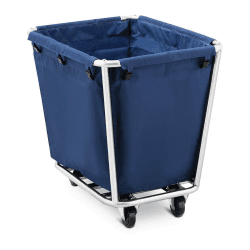 Royal Catering RCWW 4 Wäschewagen 300 Liter Beutel aus Kunststoff (PVC) Wäschesammler Wäschebox Wäschewagen mit Rollen Angebot bei HelloDeals