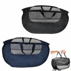 Pop Up Wäschekorb 2 Stk, Faltbarer Mit Griff, Klappbar Groß, Aufbewahrungskorb, Mesh Korb Für Kinderzimmer, Camping Und Reisen Angebot bei HelloDeals