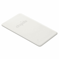 Chipolo Card Point - Geldbörsen-Finder, Bluetooth-Tracker für Geldbörsen - Funktioniert mit Men Gerät Finden von Google-App (nur für Android) (Schmutzig Weiß) POINT Schmutzig Weiß - CARD Point Angebot bei HelloDeals