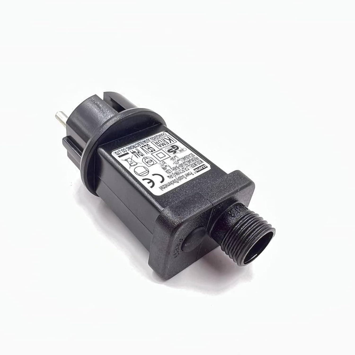 12W Netzteil Transformator für 31V LEDs IP44 mit Shuko Stecker Flammhemmender Niedervolt Treiberadapter für Weihnachtsbeleuchtung und Dekoration mit Memory und 8 verschiedenen Lichtspielen 12 Watt Angebot bei HelloDeals