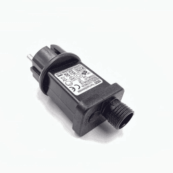 12W Netzteil Transformator für 31V LEDs IP44 mit Shuko Stecker Flammhemmender Niedervolt Treiberadapter für Weihnachtsbeleuchtung und Dekoration mit Memory und 8 verschiedenen Lichtspielen 12 Watt Angebot bei HelloDeals