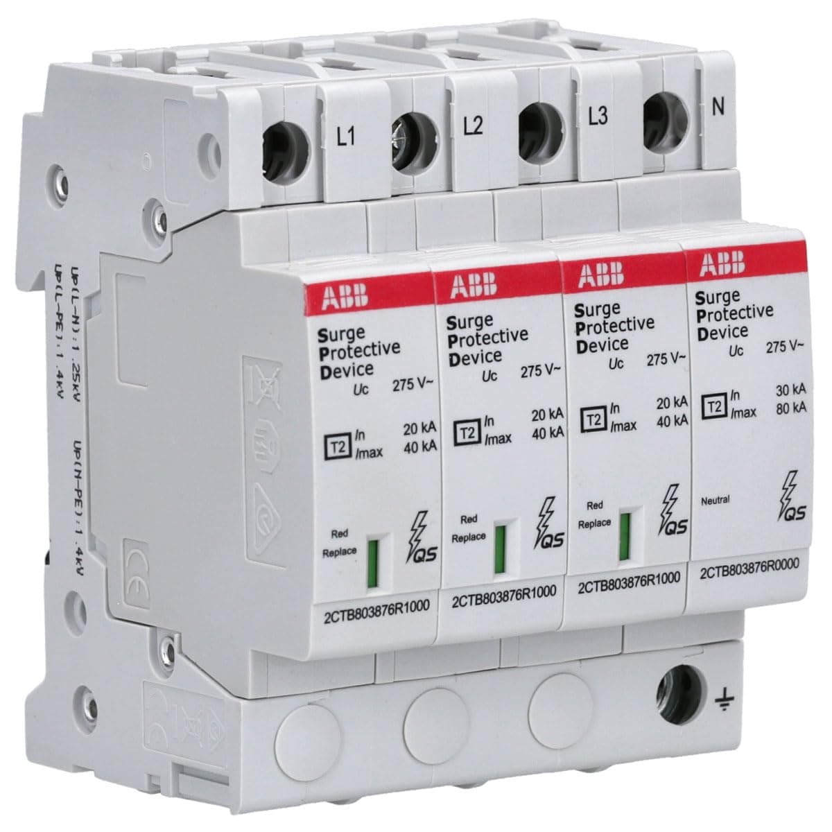 ABB OVRT23N40-275PQ Überspannungsschutz Typ2 2CTB803973R1100 Angebot bei HelloDeals