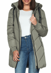 JACQUELINE de YONG Female Langer Parka JDYSKYLAR Langer Parka M Vetiver/Detail:black Angebot bei HelloDeals