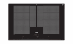 Siemens EX851LYV5E, iQ700, Smartes Induktionskochfeld 80 cm, autark, Rahmenlos aufliegend, Touch & Slide, varioInduktion Plus, Intelligente flexZonen, Bratsensor Plus, cookConnect System, Schwarz iQ700 Rahmenlos aufliegend 80 cm Breite Angebot bei HelloDeals
