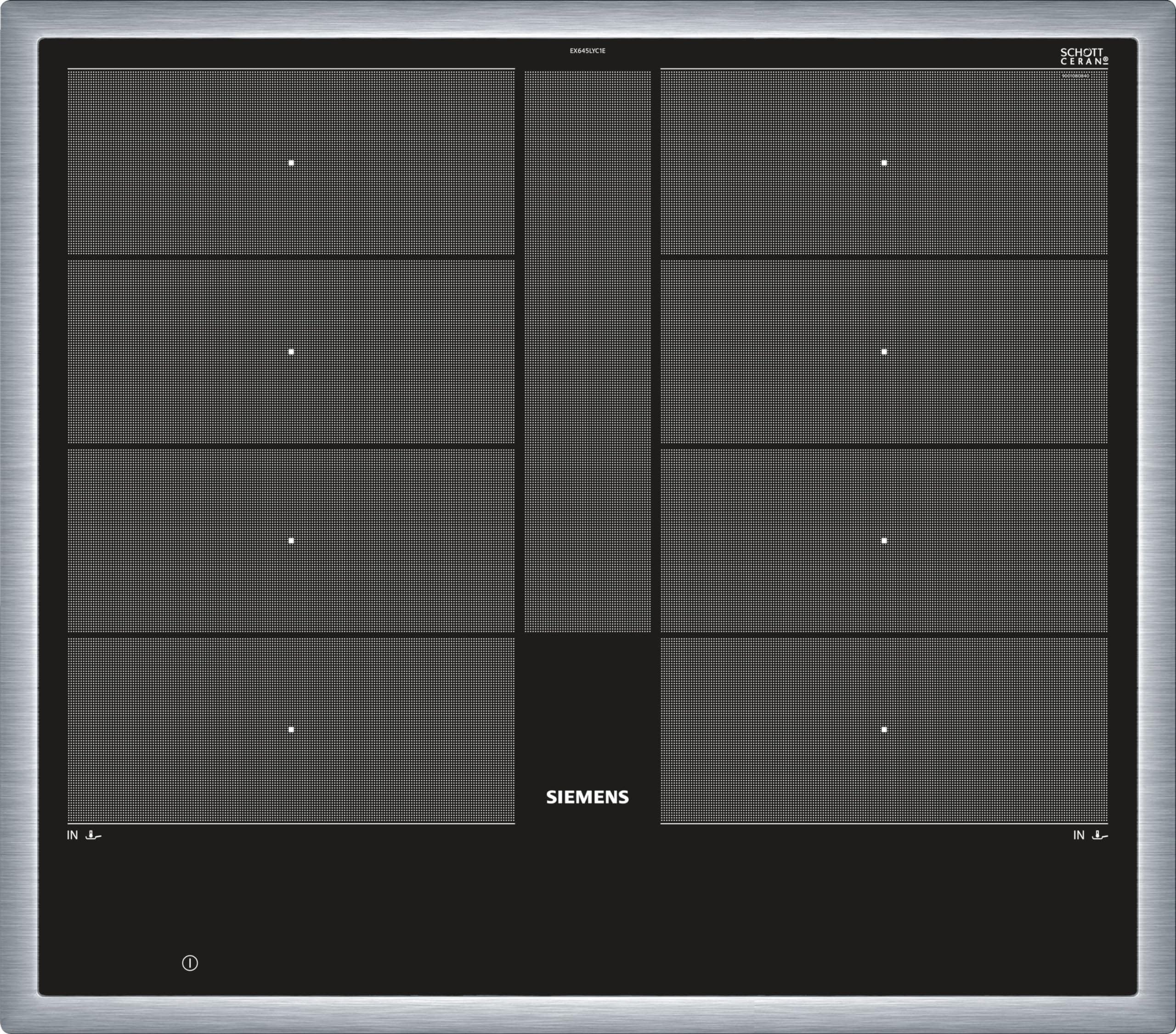 Siemens EX645LYC1E IQ 700 Induktionskochfeld (autark), 60 cm breit, varioInduktion Plus freie Platzwahl, power Move Plus voreingestellte Leistungsstufen, powerBoost schnelleres Kochen iQ700 Mit Rahmen aufliegend 60 cm Breite Angebot bei HelloDeals