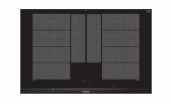 Siemens EX875LYC1E, iQ700, Induktionskochfeld (autark), 80 cm breit, varioInduktion plus freie Platzwahl, power Move Plus voreingestellte Leistungsstufen, powerBoost schnelleres Kochen iQ700 Mit Rahmen aufliegend 80 cm Breite Angebot bei HelloDeals