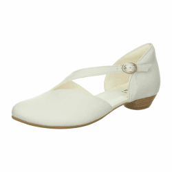 Think! Damen Grace Nachhaltige Ballerinas, Bianco 1000, 39 EU Angebot bei HelloDeals