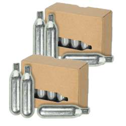 unbekannt 20 Stück Bierkapseln Co2 für alle Bierzapfanlagen mit 16g Kohlensäurekapseln wie Biermaxx Zapfprofi etc Angebot bei HelloDeals