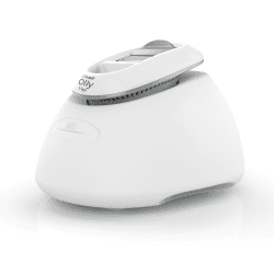 Flaem, Olly Warmer Raumluftbefeuchter, Diffusor für Ätherische Öle, Sterile Dampfvorkühlung, Kindersicher, Nachtlicht, 4,5 l Fassungsvermögen, Geeignet für 25 Quadratmeter, Italienisches Design Angebot bei HelloDeals