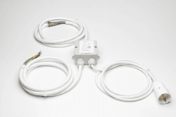 Power Splitter 2m Herdverteiler Stromverteiler Küchenverteiler Küchen Anschluss Box Backofen Kochfeld Ceran Induktion Herd Angebot bei HelloDeals