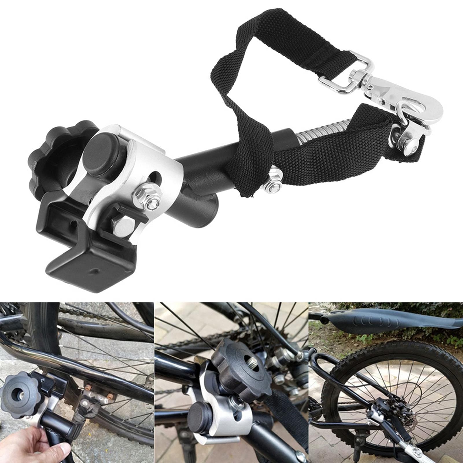 rebirthsame Fahrradanhänger Kupplung Aluminium Legierung Linker Fahrrad Anhängerkupplung Anhänger Hitch Adapter Befestigung Für Kinderanhänger Hundeanhänger Lastenanhänger Angebot bei HelloDeals